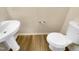 This bathroom features a stylish sink and toilet at 910 Savin Lndg, Knightdale, NC 27545