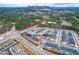 Neighborhood aerial view with nearby shopping areas. See how close you are to South Point Mall at 1201 Canary Pepper Dr, Durham, NC 27713