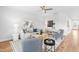 Inviting living room with comfortable seating, stylish decor, and abundant natural light at 1201 Canary Pepper Dr, Durham, NC 27713