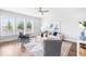 Comfortable living room with neutral tones, stylish decor, and plenty of natural light at 1201 Canary Pepper Dr, Durham, NC 27713