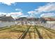 Expansive backyard featuring a pergola and white picket fence, perfect for outdoor entertaining at 124 Kipling Dr, Oxford, NC 27565