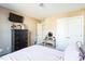 Cozy bedroom with ample closet space and neutral decor offers a peaceful retreat at 124 Kipling Dr, Oxford, NC 27565
