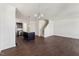 Expansive living area showcases open floor plan and flows into modern kitchen at 1432 Cooper St, Sanford, NC 27330