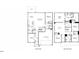 Detailed floor plan showcasing the layout of this two-story home at 161 Klamath Dr, Garner, NC 27529