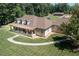 Charming exterior view of home with a beautiful lawn and covered porch at 195 Falcon Ln, Rougemont, NC 27572