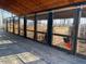 Clean horse stalls with sliding doors for easy access and efficient horse management at 195 Falcon Ln, Rougemont, NC 27572