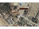 Aerial view showing property lines of the home on a residential city block at 2984 Ashe Ave, Dunn, NC 28334