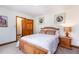 Bedroom with a light color scheme and light wood furniture, and natural light at 3101 Rutledge Ct, Raleigh, NC 27613