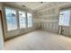 Sunlit bedroom features multiple windows, offering natural light and potential views at 3405 Makers Circle, Raleigh, NC 27612