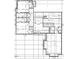 Blueprint of the second floor layout, including bedrooms and study at 3405 Makers Circle, Raleigh, NC 27612