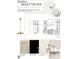 Kitchen selections featuring alabaster upper cabinets, Onyx base cabinets, and Calacatta Patriotici 3CM Quartz countertops at 3405 Makers Circle, Raleigh, NC 27612