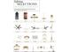 Lighting selections available for the garage, gas lantern, foyer, kitchen, scullery, Gathering room, dining room, covered porch, and bathrooms at 3405 Makers Circle, Raleigh, NC 27612