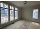 Bright living room boasts ample natural light and inviting atmosphere, ready for your personal touches at 3405 Makers Circle, Raleigh, NC 27612