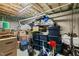 Unfinished basement providing ample storage space for boxes and other household items at 3548 Willow Green Dr, Apex, NC 27502