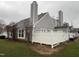 Well-maintained backyard featuring a white fence and privacy, creating an inviting outdoor space at 5054 Avenida Del Sol Dr, Raleigh, NC 27616