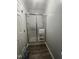 Bathroom with glass enclosed shower at 5054 Avenida Del Sol Dr, Raleigh, NC 27616