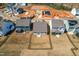 A new neighborhood under construction with in-ground pool, surrounded by modern homes with fenced yards at 74 Silver Moon Ln, Clayton, NC 27527