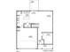 First floor floorplan showing kitchen, dining, garage, porch, and office at 804 E D St, Butner, NC 27509