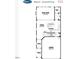 Blayre model ground floor plan featuring great room, kitchen, dining, foyer, garage and porch at 160 Kobus Ct, Garner, NC 27529