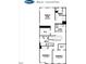 Blayre model second floor plan featuring owner's suite and bath, plus two bedrooms and bath 2 at 160 Kobus Ct, Garner, NC 27529
