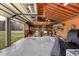Spacious garage featuring an open door and ample storage for equipment and outdoor gear at 170 Blande Dr, Kenly, NC 27542