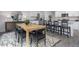 Open living space showcasing the kitchen, dining area, and living room with cohesive design at 2168 Monk Dr, Haw River, NC 27258