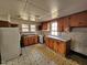 Vintage-style kitchen featuring classic cabinetry and appliances at 306 Martin Luther King Jr Dr, Smithfield, NC 27577