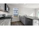 Kitchen featuring stainless steel appliances, granite countertop and a gas range at 50 Sweet Meadow Rd, Angier, NC 27501