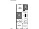 Second floor plan featuring 3 bedrooms including the primary bedroom and laundry at 6964 Doddridge Ln # 13, Cary, NC 27519
