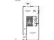 First floor plan featuring a two-car garage, great room, breakfast nook, kitchen, and covered porch at 6964 Doddridge Ln # 13, Cary, NC 27519