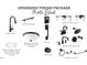 Upgraded matte black finish package of hardware at 6964 Doddridge Ln # 13, Cary, NC 27519