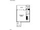 Third floor plan featuring a recreation room, a balcony, unfinished storage, and a powder room at 6966 Doddridge Ln # 12, Cary, NC 27519