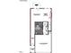 Layout of a home's first floor featuring a kitchen, great room, breakfast area, and a two-car garage at 6968 Doddridge Ln # 11, Cary, NC 27519