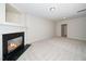 Spacious living room features a fireplace, neutral carpeting, and recessed lighting at 7753 Winners Edge St, Raleigh, NC 27617