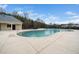 Enjoy the spacious community pool with ample deck space and seating areas at 7753 Winners Edge St, Raleigh, NC 27617