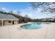 Enjoy the community pool with its spacious deck, seating, and well-maintained surroundings at 7753 Winners Edge St, Raleigh, NC 27617