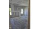 Bright room under construction with drywall, windows, and natural light streaming in at 1039 N Lincoln St, Benson, NC 27504