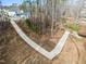 Long driveway leading to home featuring beautiful surroundings and mature trees at 110 Jacoby Way, Chapel Hill, NC 27516