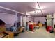 Spacious basement offering potential for storage or customization at 1704 Cypress Dr, Henderson, NC 27536