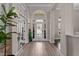 Bright foyer with hardwood flooring, large arched entryway, and plenty of natural light at 199 Black Cloud Dr, Louisburg, NC 27549