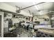 Garage features a car project, tools, and storage, creating a functional workspace at 45 Wimberly Ave, Rocky Mount, NC 27804