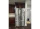 Stainless steel refrigerator with french doors and bottom freezer at 621 Rockcastle Dr, Cary, NC 27519