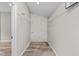 Walk-in closet featuring new paint, trim, and shelving at 711 Wheat Mill Rd, Durham, NC 27704