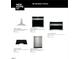 Stainless steel appliance collection featuring range hood, oven, cooktop and dishwasher at 8729 Maxine St # 38, Willow Springs, NC 27592