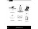 Selection of modern lighting fixtures with ceiling fans, pendants and sconces at 8729 Maxine St # 38, Willow Springs, NC 27592