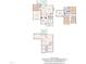 Detailed floor plan showcasing the layout of this home's multiple levels at 1416 Endgame Ct, Wake Forest, NC 27587