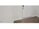 The entryway features wood-look flooring and a white front door at 172 Starlight St, Sanford, NC 27330