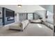 Spacious bonus room with an electric fireplace, TV, and comfortable seating area at 2015 Stanchion St, Haw River, NC 27258