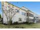 Exterior view of the home showing siding, windows, and landscaping at 2046 Fellini Dr, Apex, NC 27502