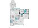 Detailed floor plan of the main level, including dimensions and room layouts at 2046 Fellini Dr, Apex, NC 27502